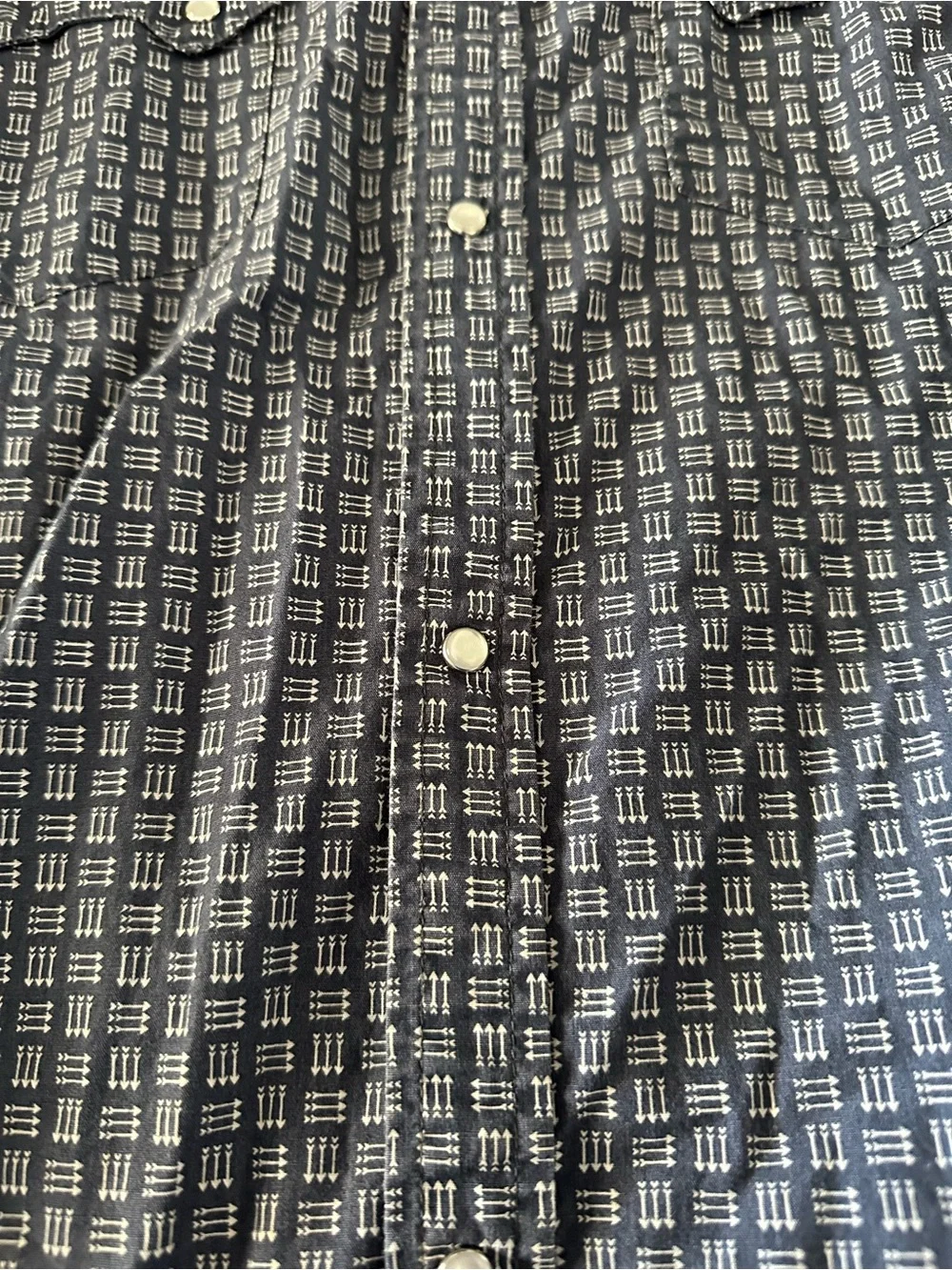 Roper Arrow Patterned Kids Button-Down Shirt